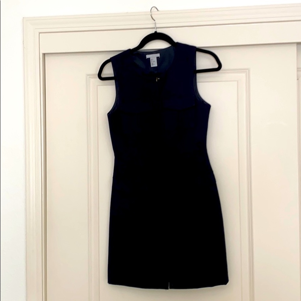 Navy mini dress